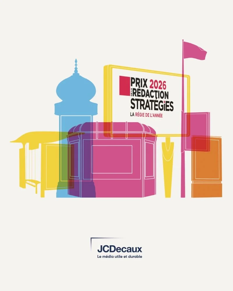 JCDecaux eleita “Media Partner do Ano” em França&nbsp;pela redação da Stratégies