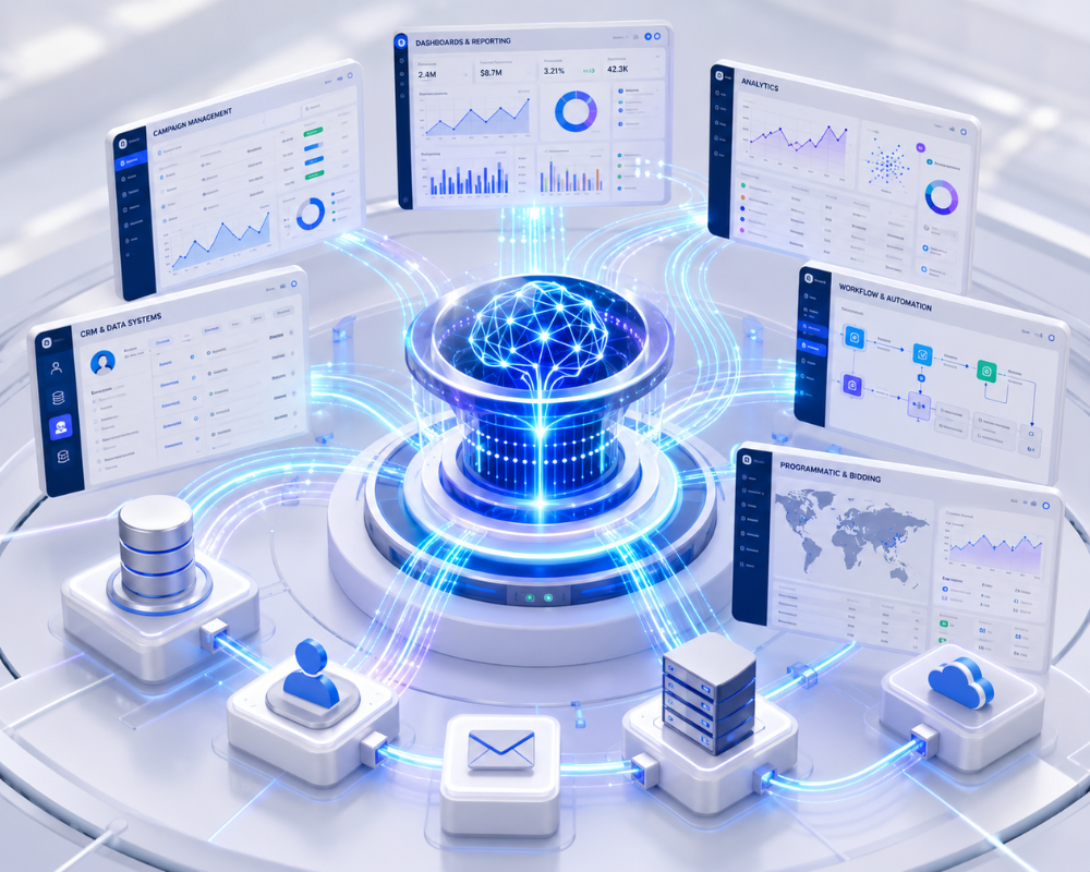 A IA começa a fazer trabalho real em ad ops, mas só quando se liga ao stack existente