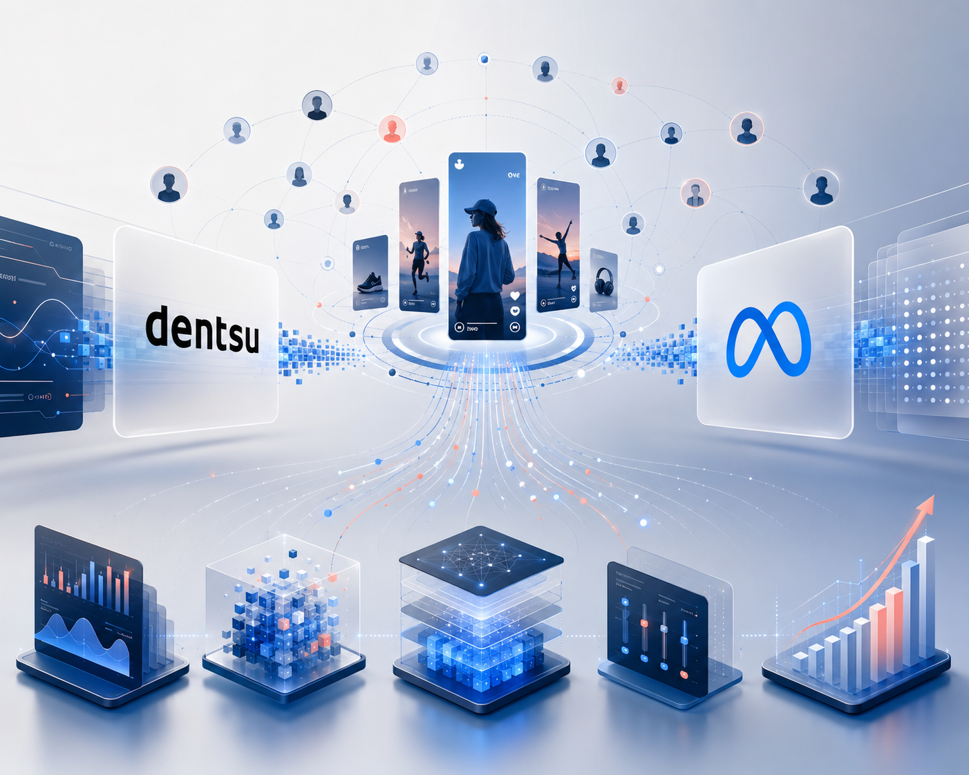 A Dentsu e a Meta unem-se para escalar campanhas com influenciadores