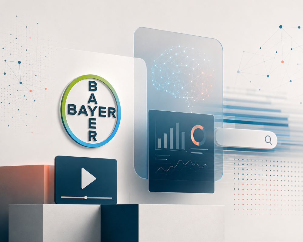 Bayer acelera a utilização de IA preditiva para melhorar o ROI publicitário e preparar-se para a pesquisa com IA