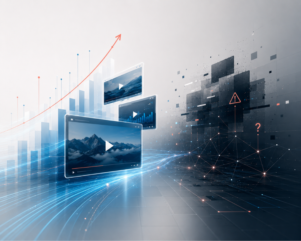 Maior investimento em vídeo digital aumenta as dúvidas sobre a qualidade do inventário publicitário