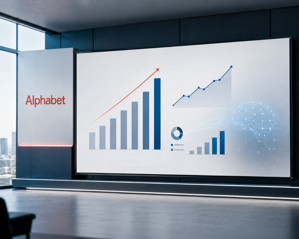 Alphabet melhora os resultados publicitários, mas a IA assume o centro da sua estratégia