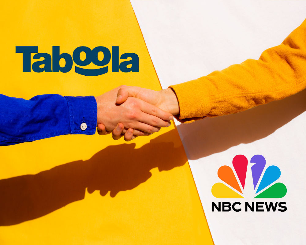 Taboola assume em exclusivo a publicidade display programática da NBC News