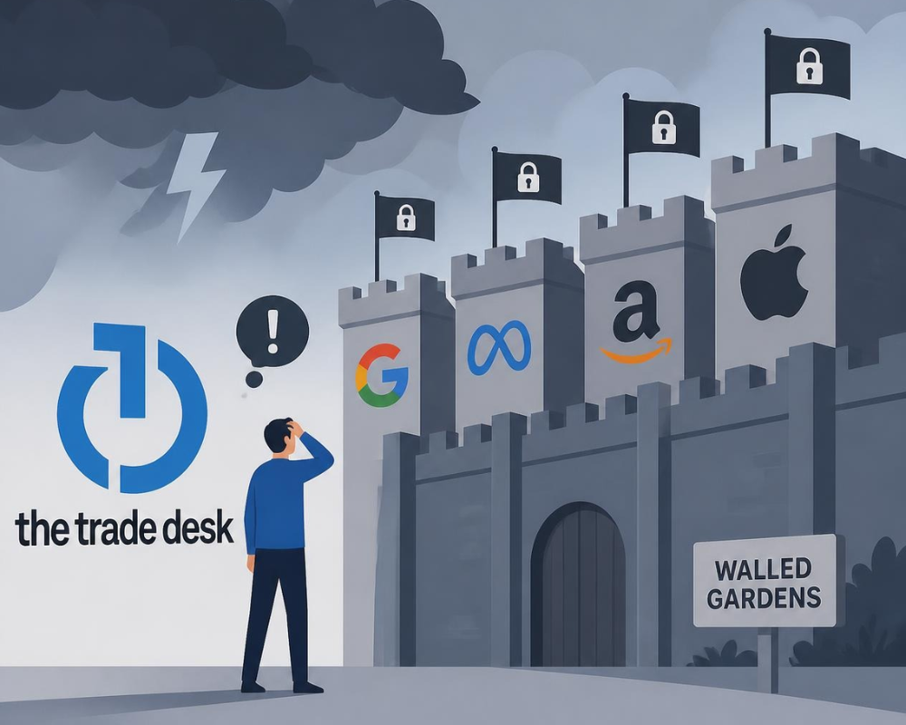 A The Trade Desk enfrenta um novo cenário competitivo perante o avanço dos walled gardens