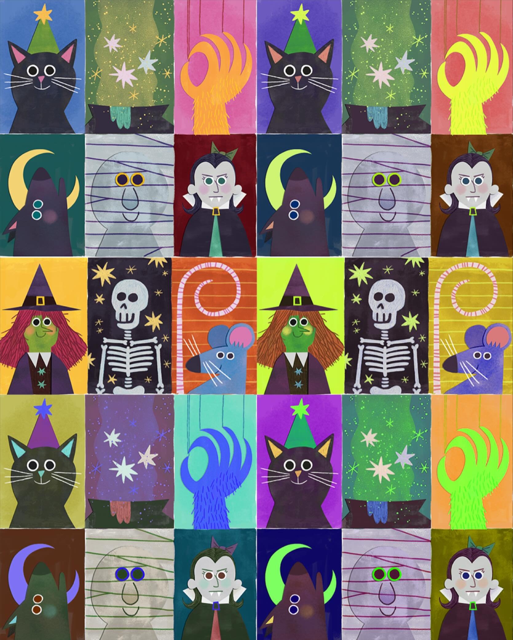 A Halloween spooktacular! 👻🎃🐈&zwj;⬛⭐️✨🧙&zwj;♀️🪴