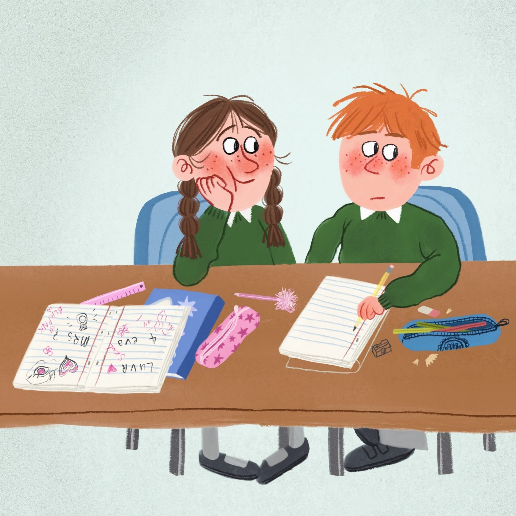 Fun fun fun, its back to school! 

#tamilartist #kidlit #childrensbookillustration #picturebookillustration #brightartist