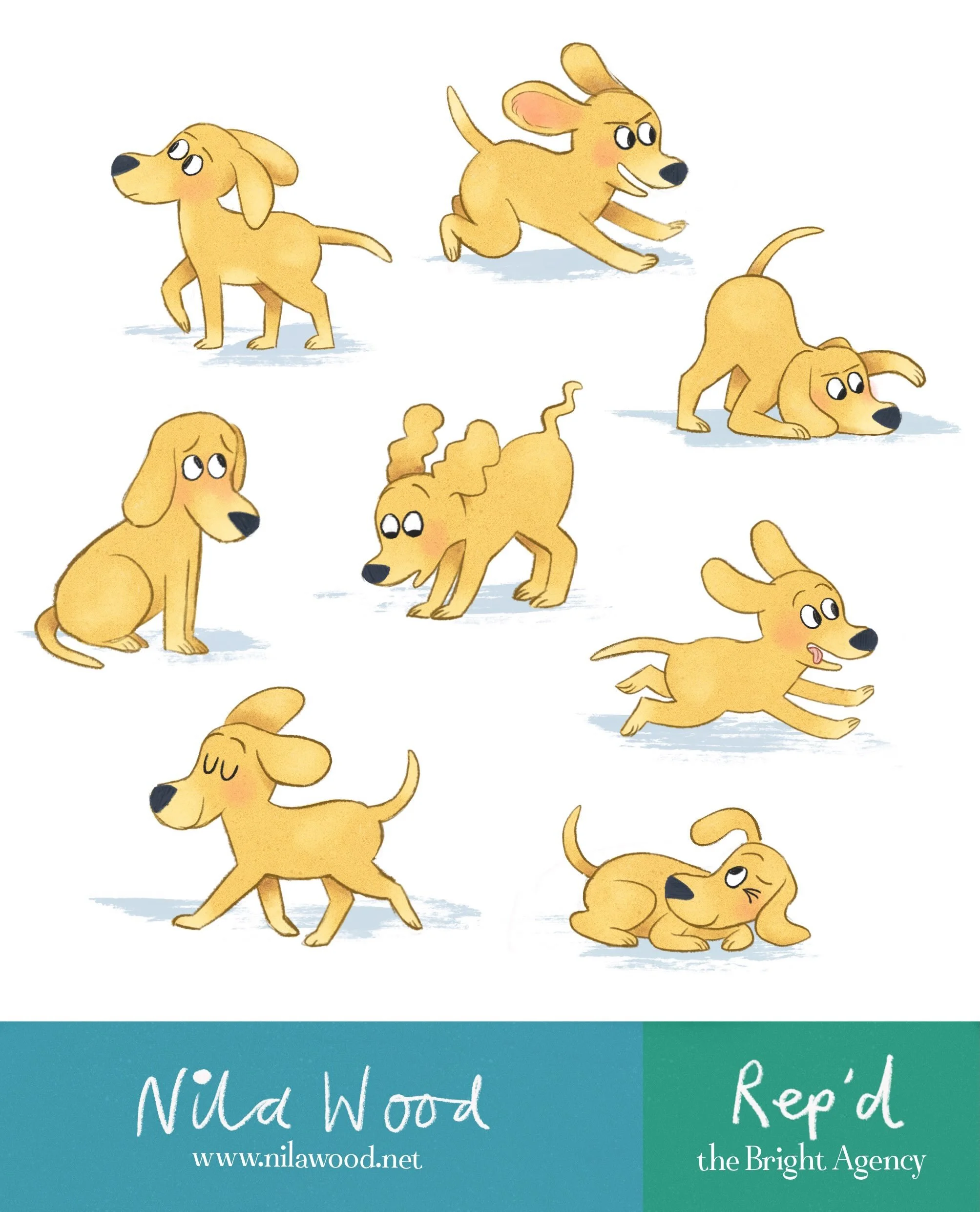 Happy #kidlitpostcard day! Hello to all the wonderful art directors, authors, agents and designers out there! Swipe to watch me draw these lovely pups.
I&rsquo;m Nila, I love illustrating &amp; designing for all kinds of wonderful things - I&rsquo;m 