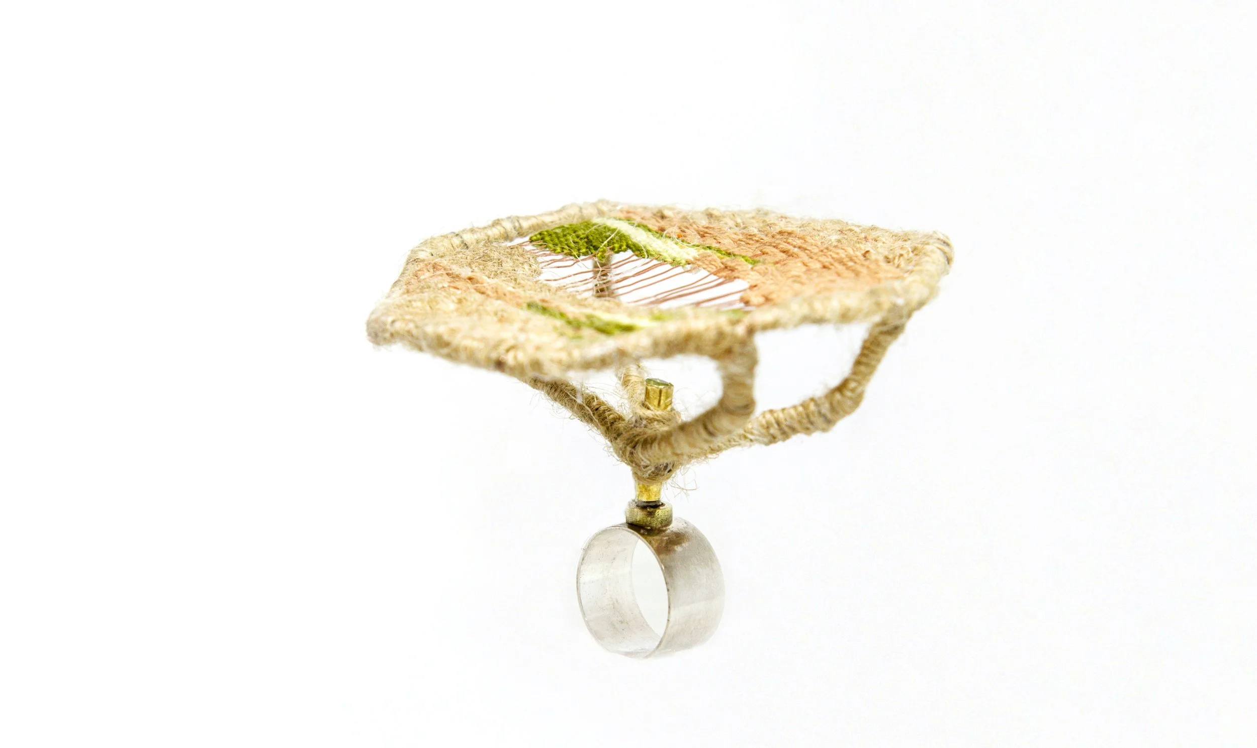 "Weaving War" - Ring