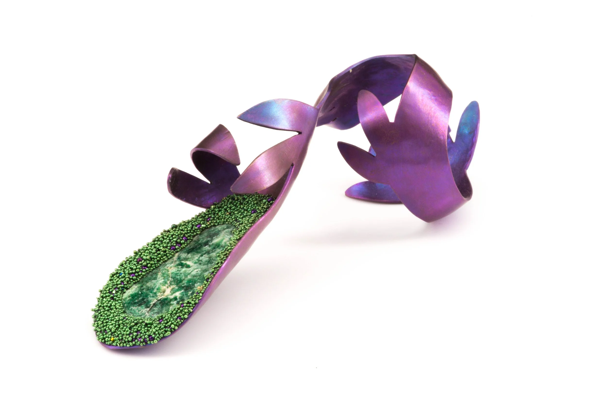 Fuchsite titanium ring.jpg