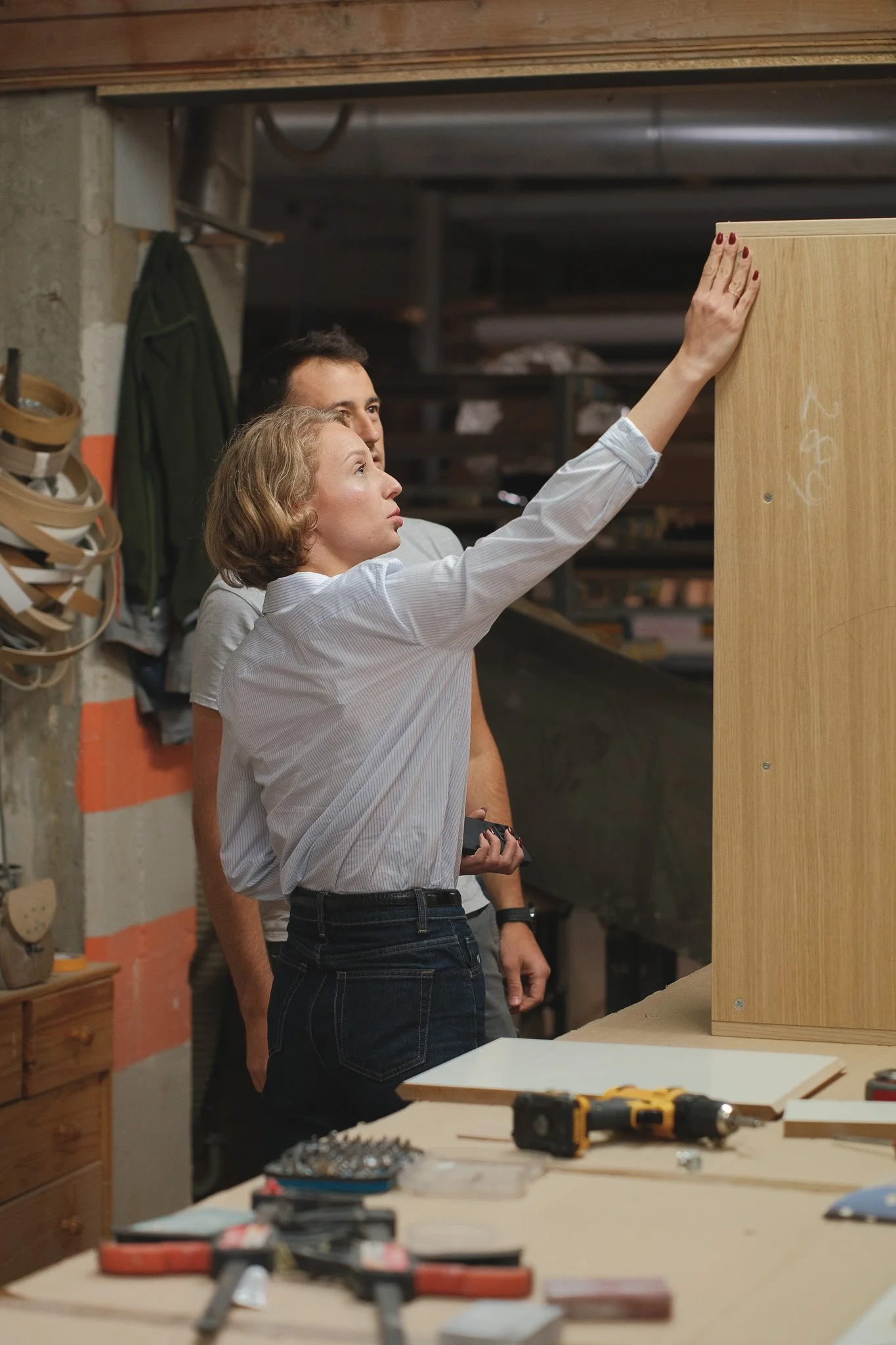 Mojca Mlinar discussing quality in mlinar+mlinar workshop