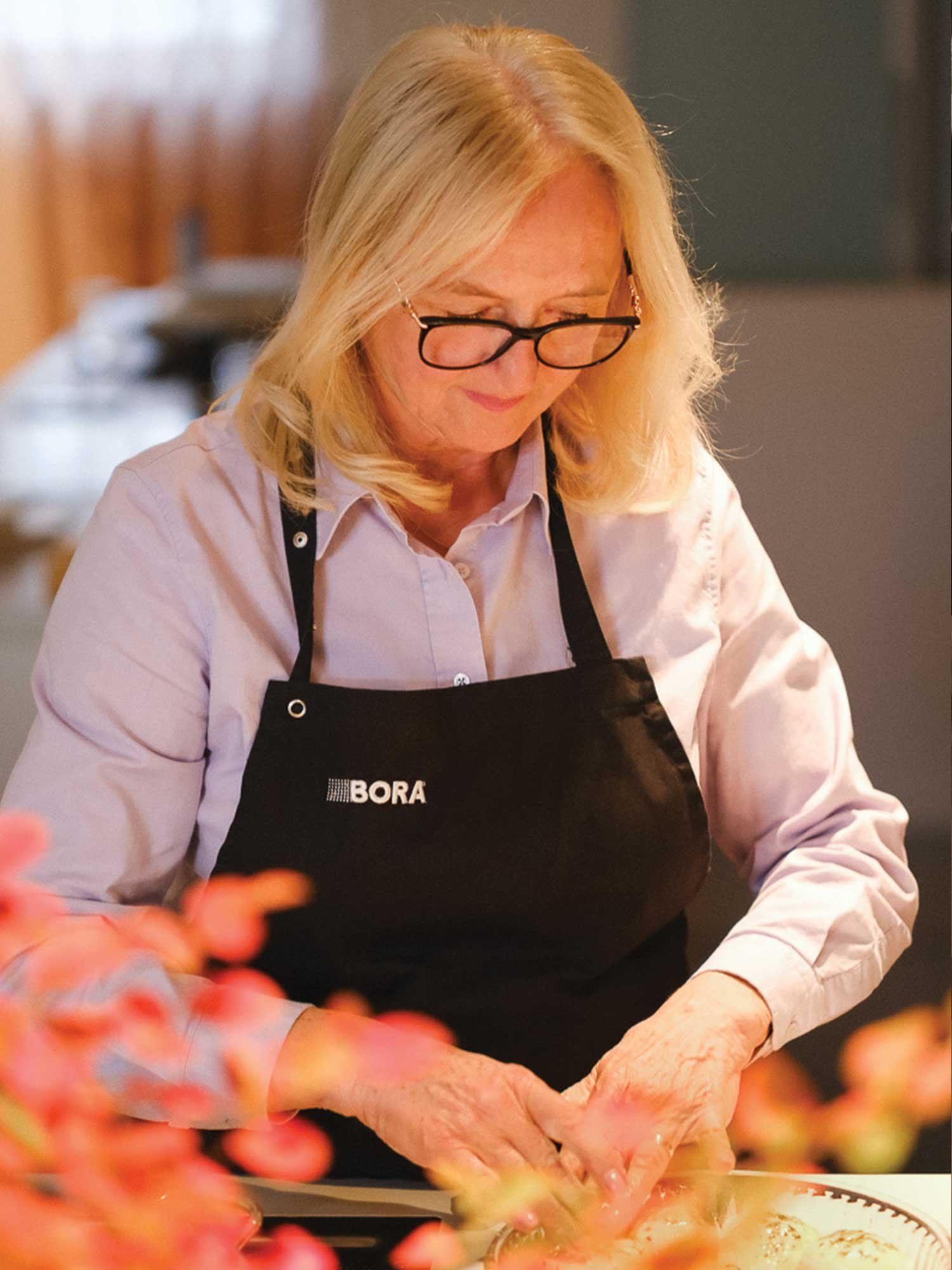 mlinar+mlinar cooking event in the showroom