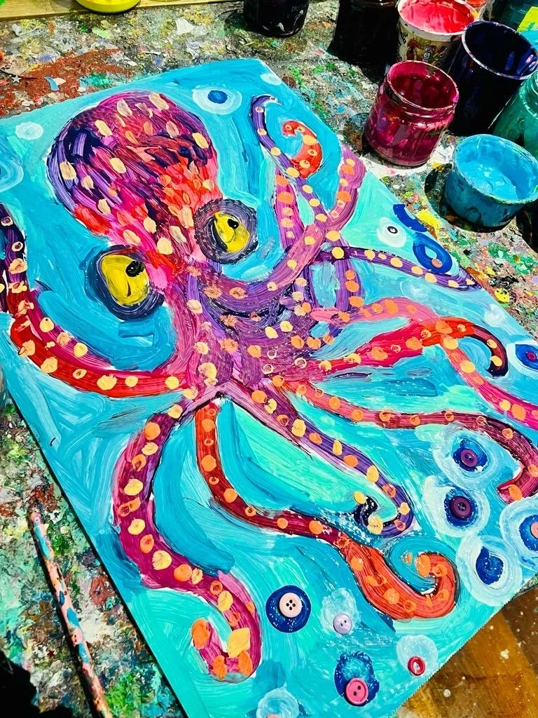 Kids Art Lessons - 4-6 Years Old - Art Classes in Egerton Bolton