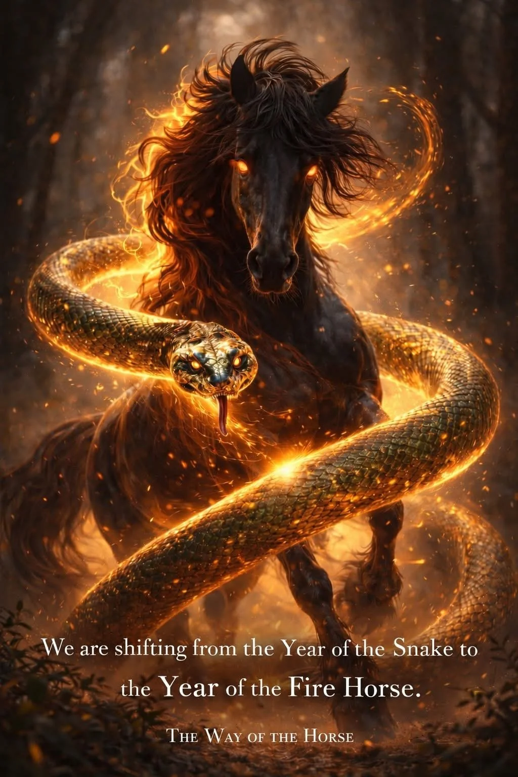 Shedding with Horses