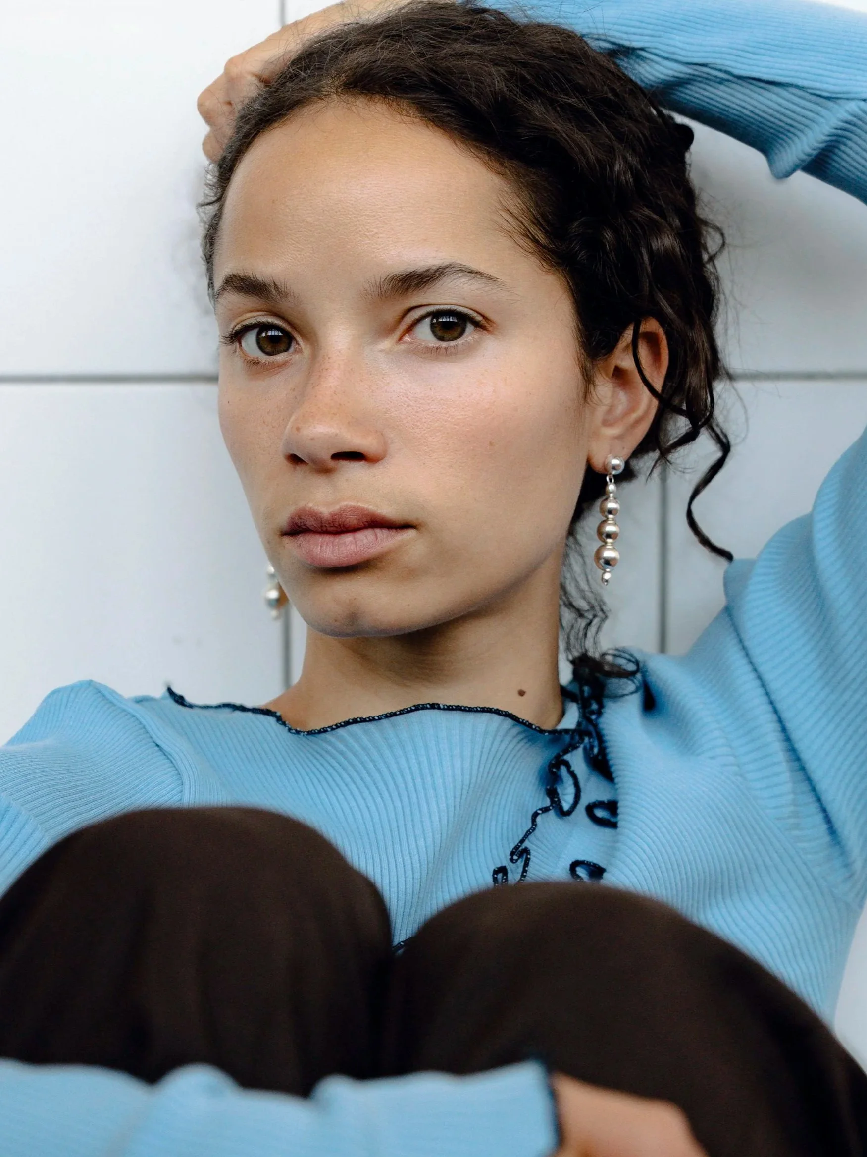 Palline Long Earrings