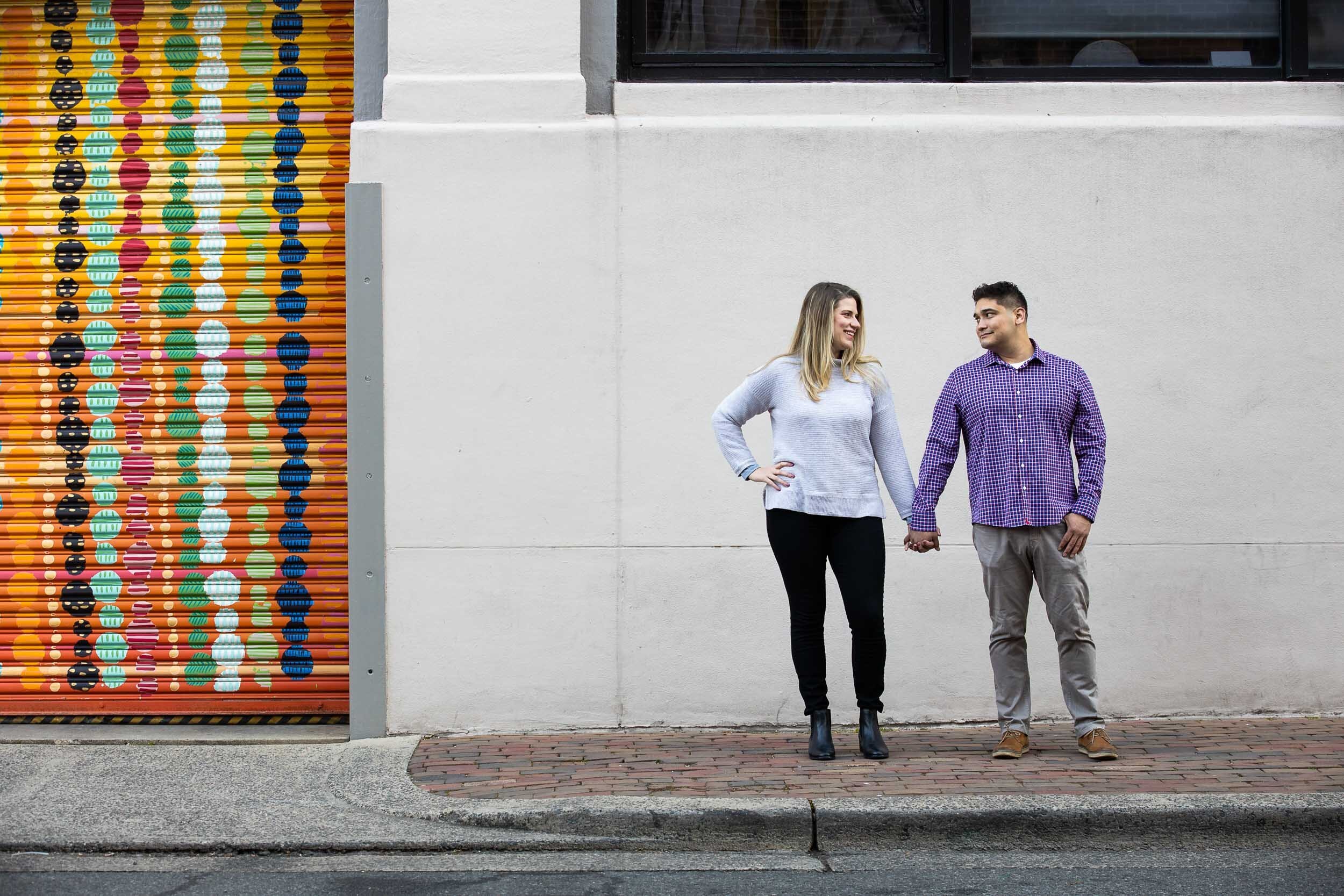 Old Town Alexandria VA Winter Engagement Session Photography 02.jpg