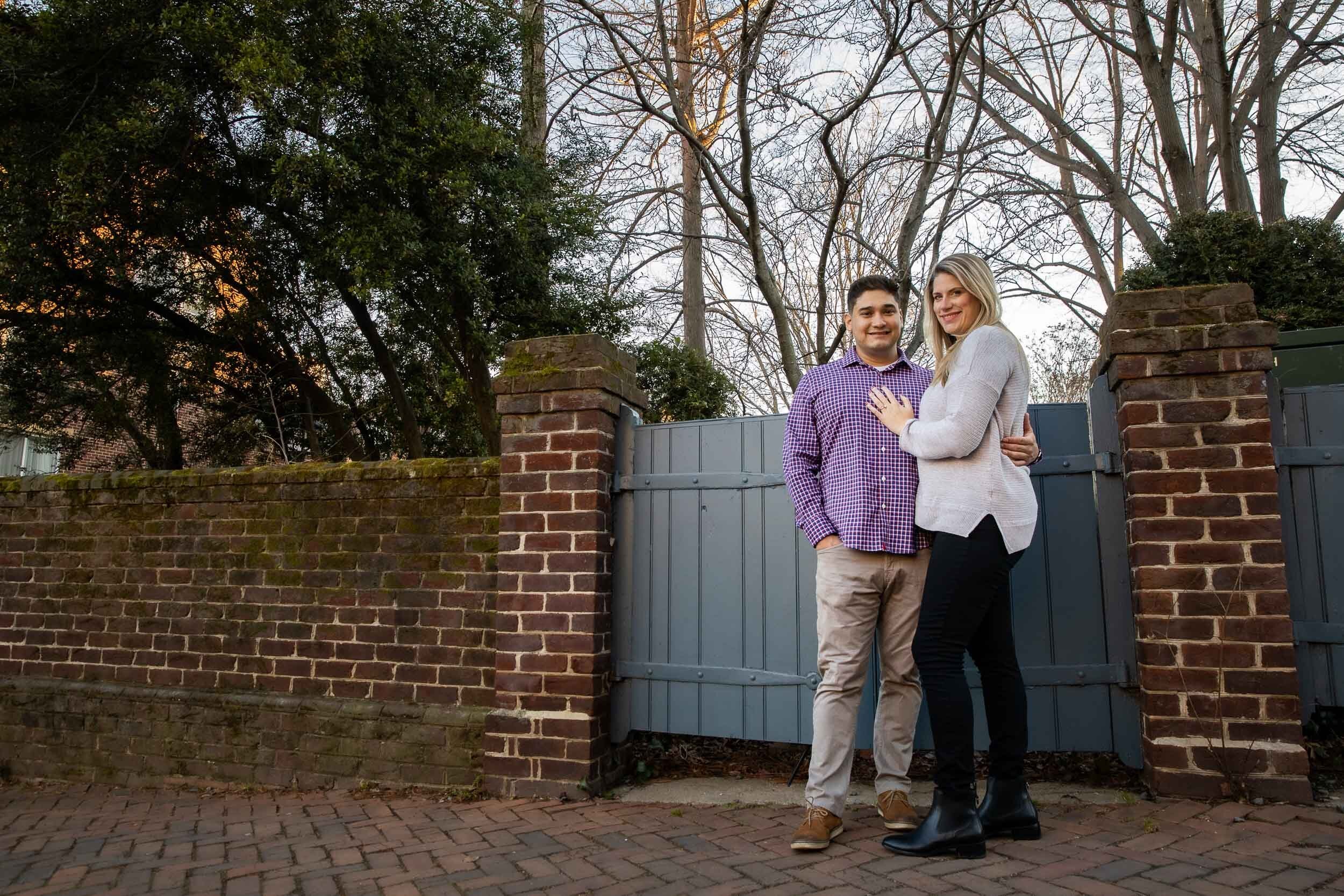 Old Town Alexandria VA Winter Engagement Session Photography 06.jpg