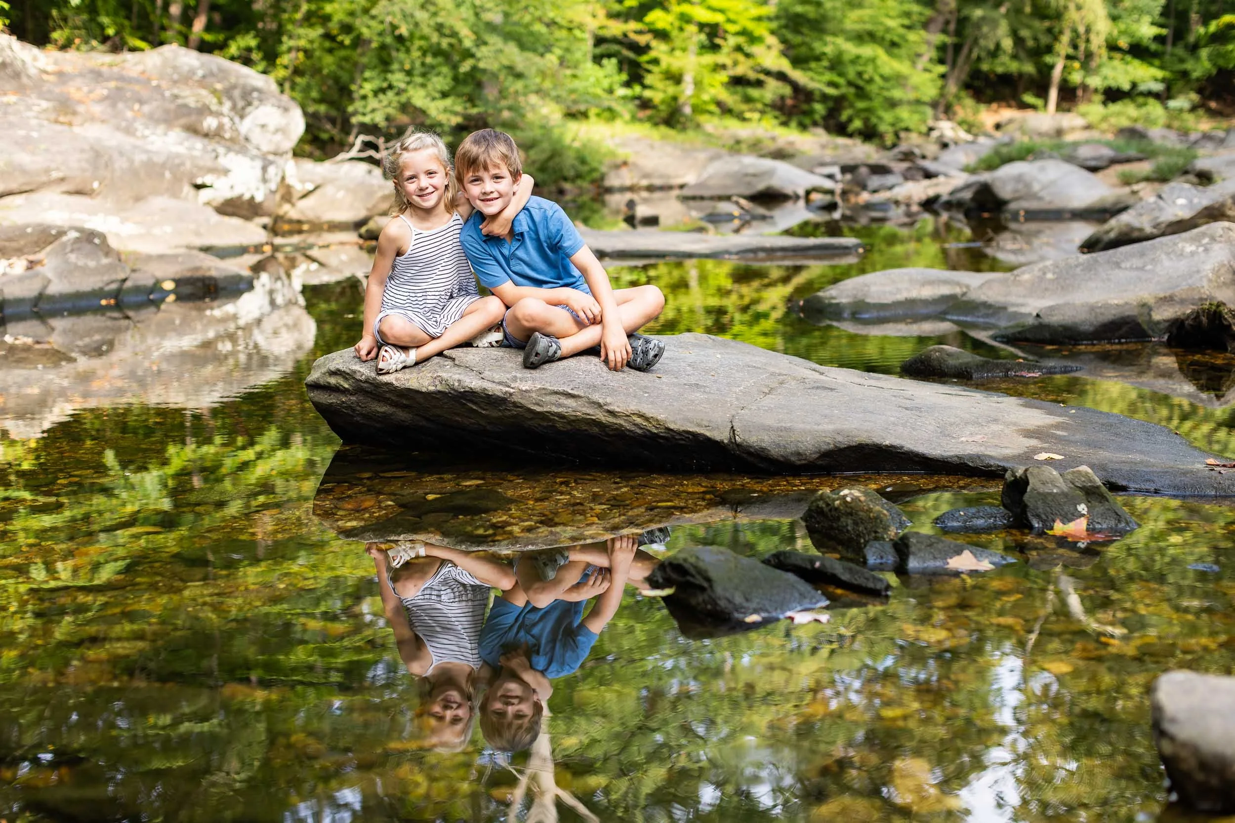 Dora Kelley Nature Park Early Fall Family Portraits