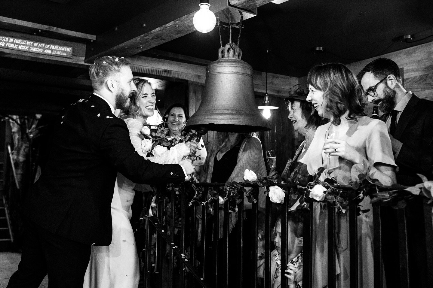 Ring the bell if you're now married and had the best day ever! 

Bride: @sofyhugh
Venue: @thebellinticehurst
Dress: @threadsbridalnorfolk
Hair &amp; Make up: @d_halloffame
Flowers: @lavenderblucornwall
DJ: @stickiton
Brass Band: @oompahbrass

#thebel
