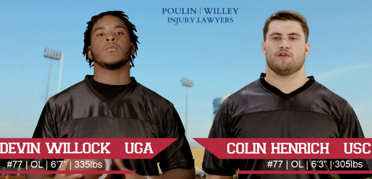 FOR IMMEDIATE RELEASE: Poulin | Willey | Anastopoulo Launches first NIL Campaign with University of South Carolina &amp; University of Georgia Football Players