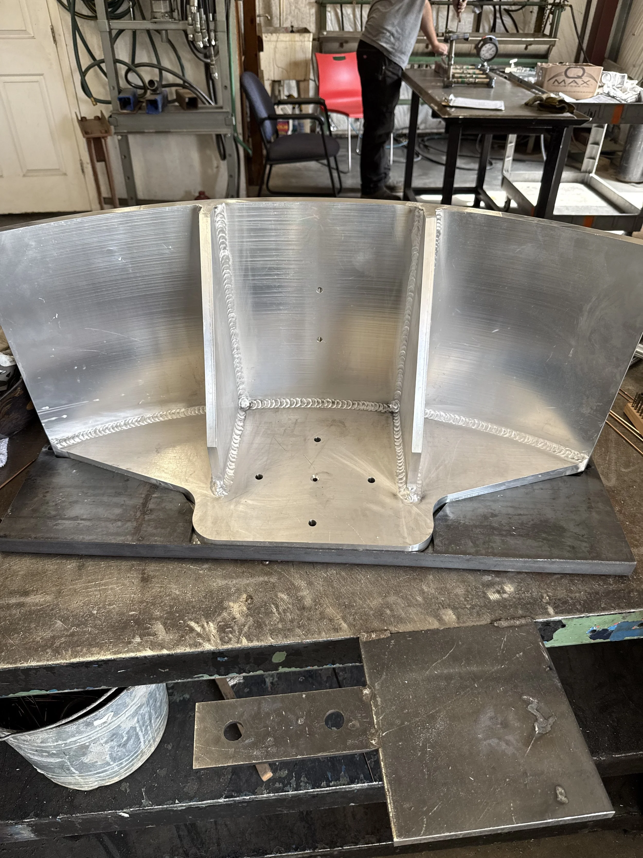 Precision metal fabrication services by Melting Point LLC deliver custom steel assemblies for manufacturing, construction, and industrial facilities.