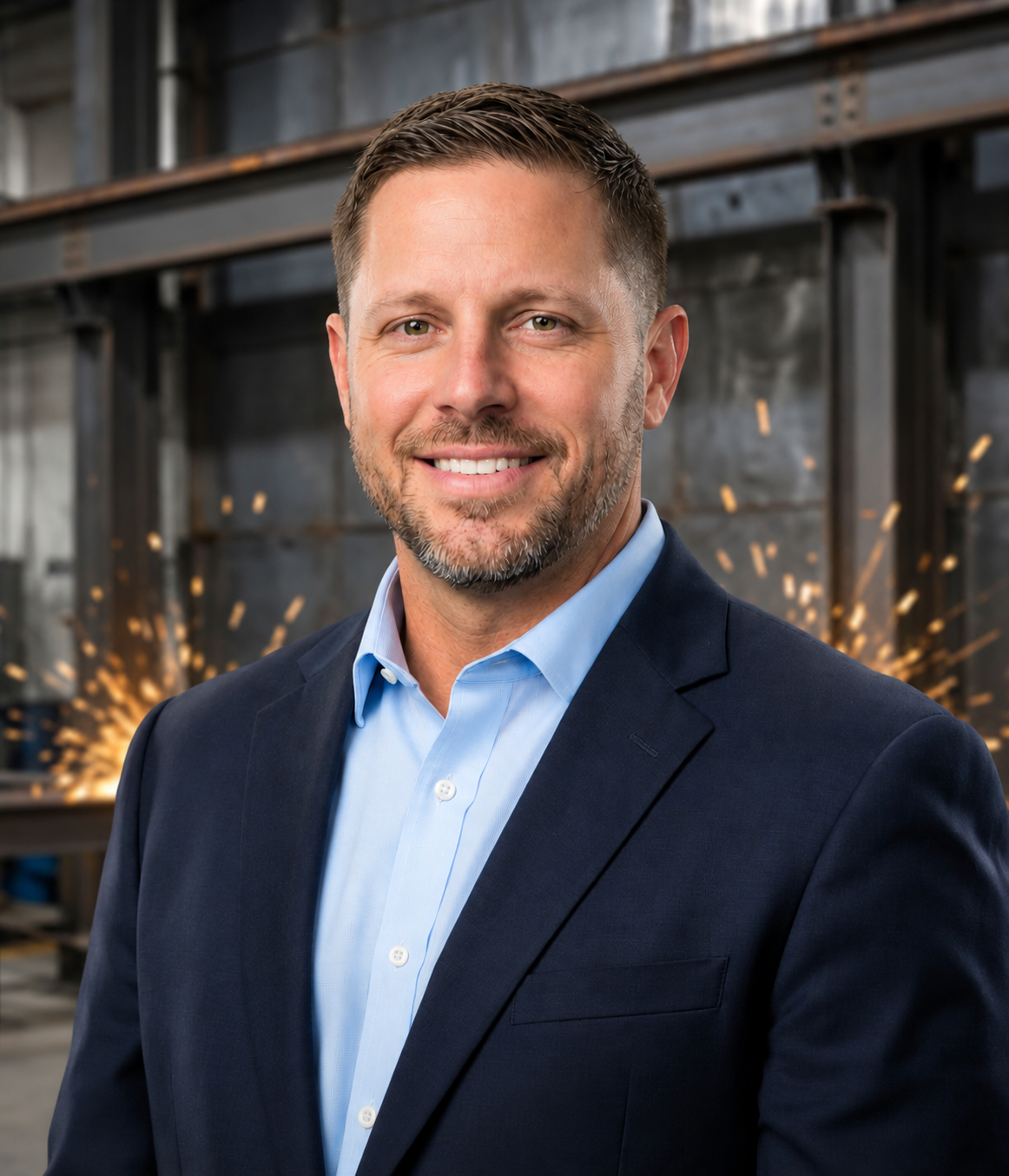 Thomas Faile, owner and oerator of Melting Point LLC in Rock Hill, SC, a heavy industrial construction and fabrication company.