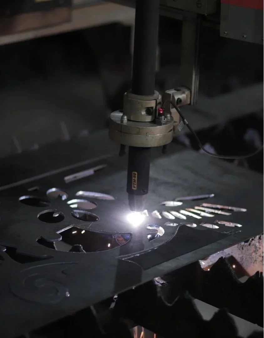 Melting Point LLC offers precision plasma table services creating custom metal signs, decorative metalwork, replacement parts, and precision-cut steel components.
