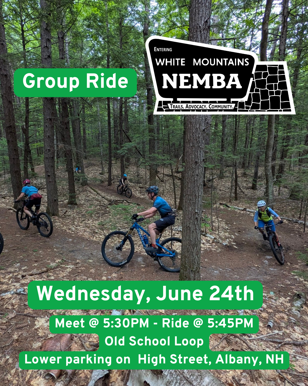 Wednesday Group Ride