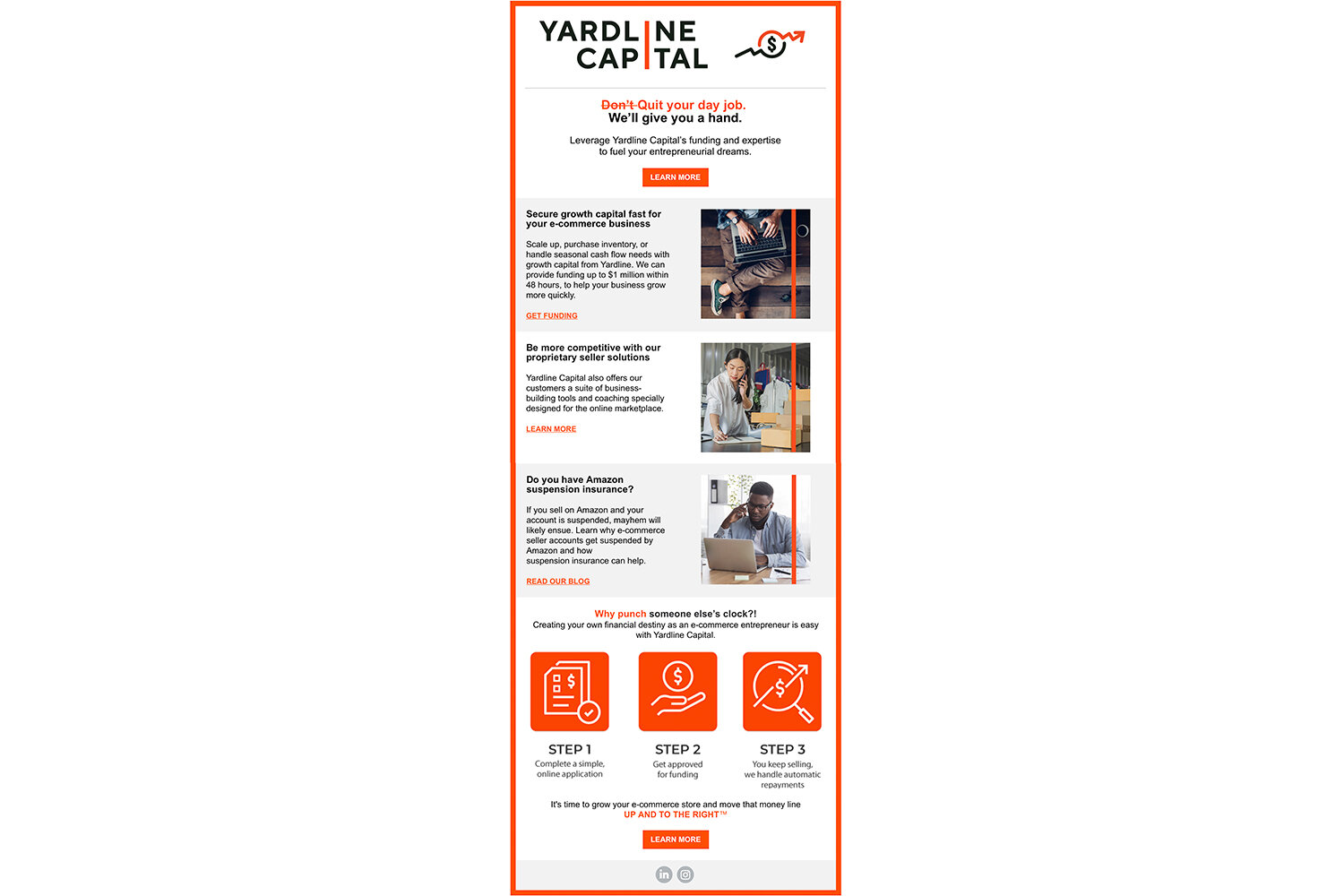 Newsletter Campaign: Yardline