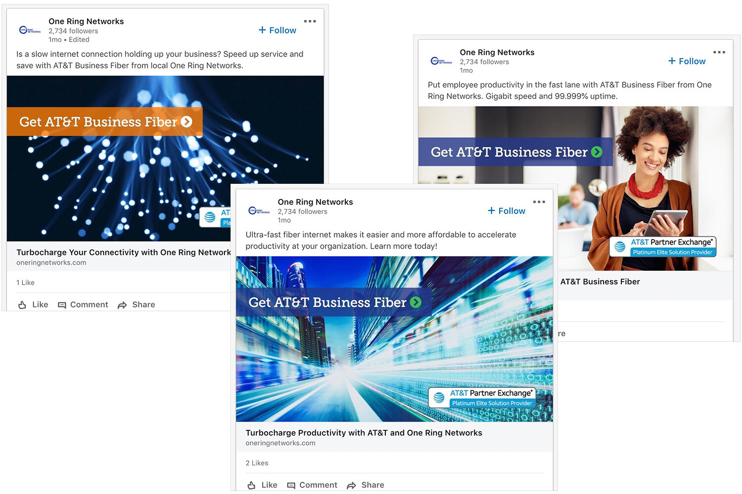 Social Media Campaign: One Ring Networks