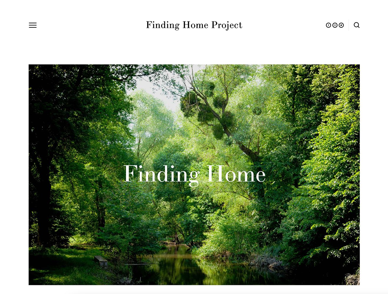 Finding Home Project