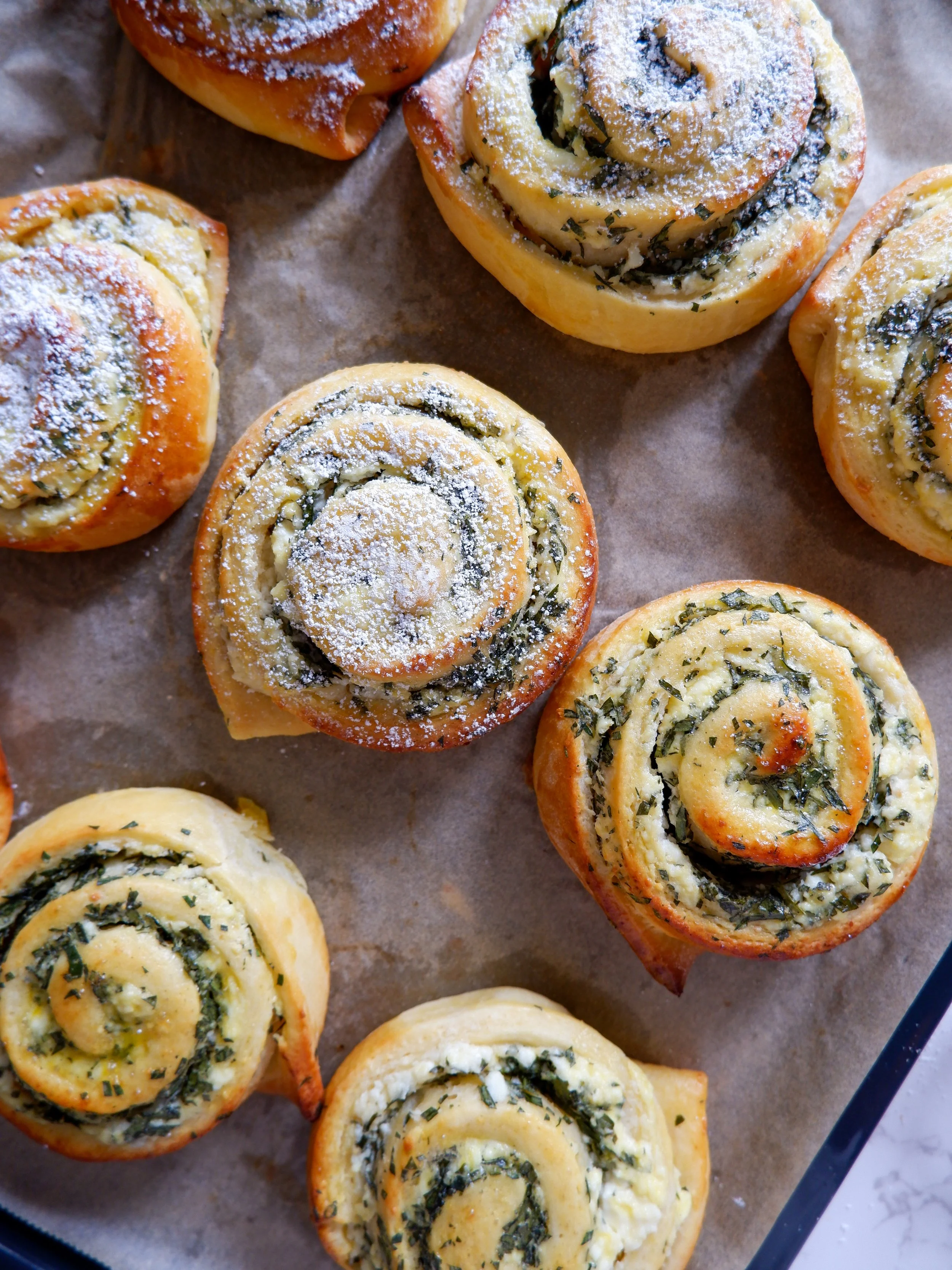 Tarragon-Ricotta Rolls