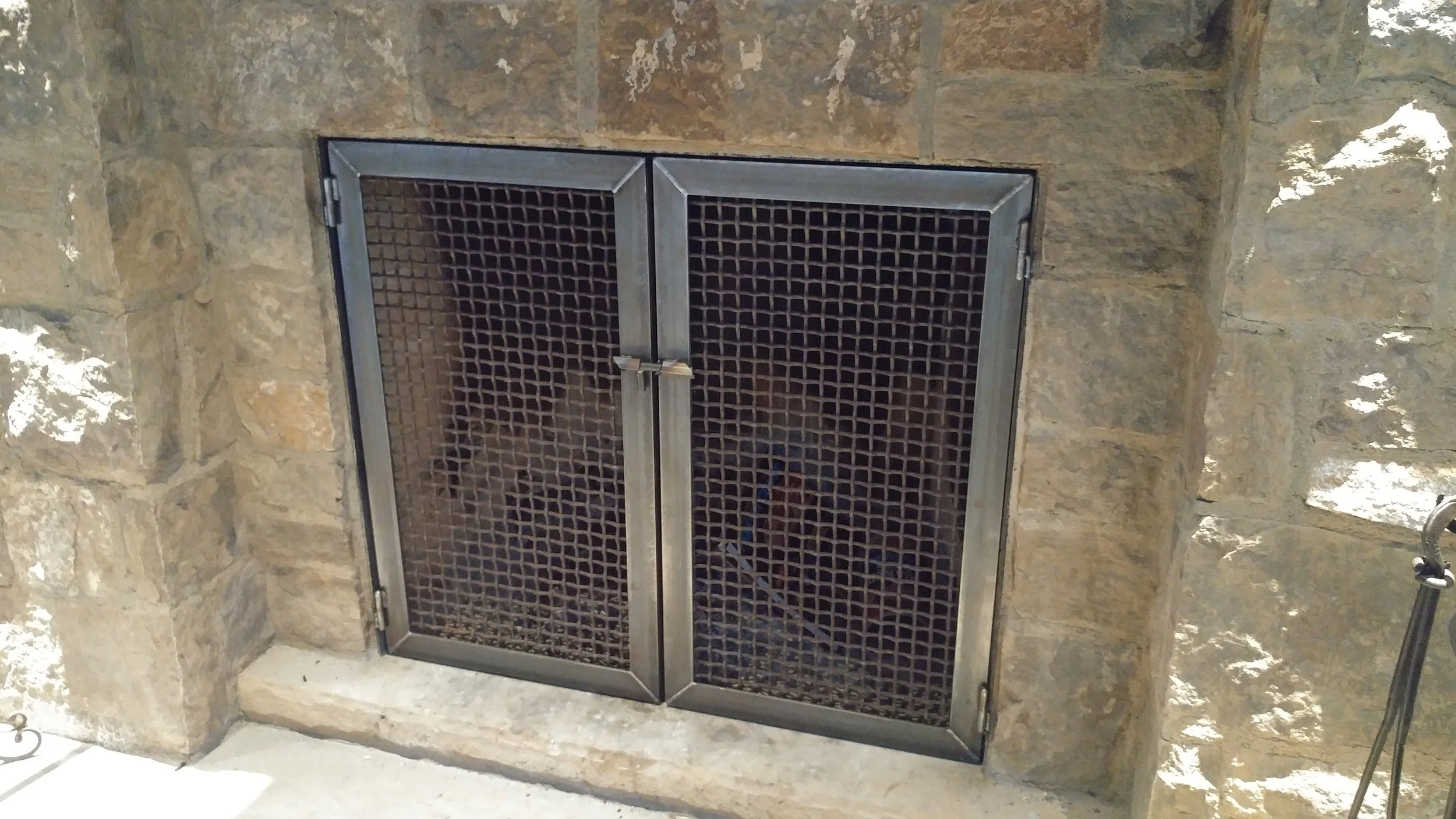 Custom Fireplace Doors in Durango, CO — Steelburner Custom Metal Work