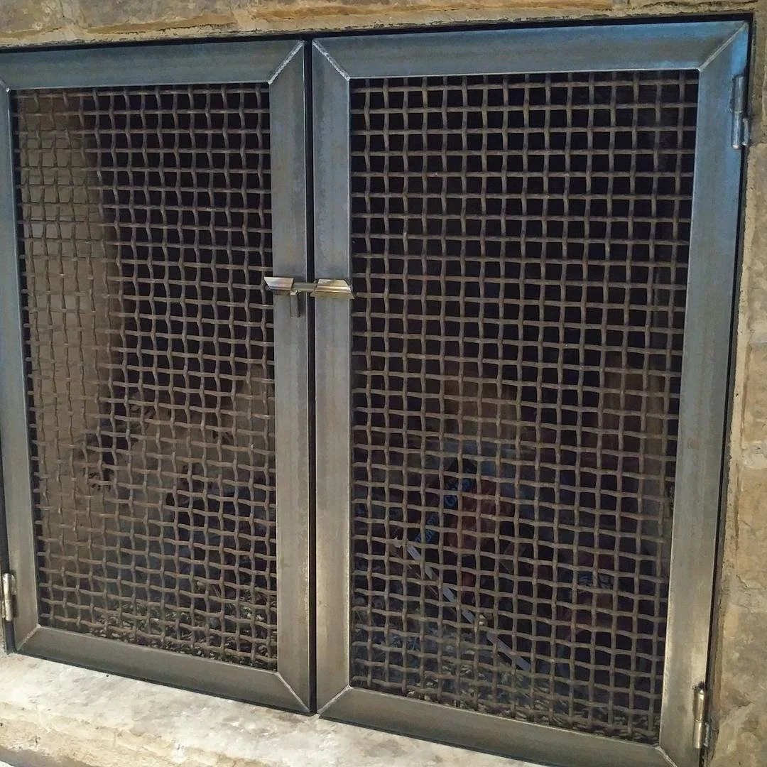 Custom Fireplace Doors in Durango, CO — Steelburner Custom Metal Work