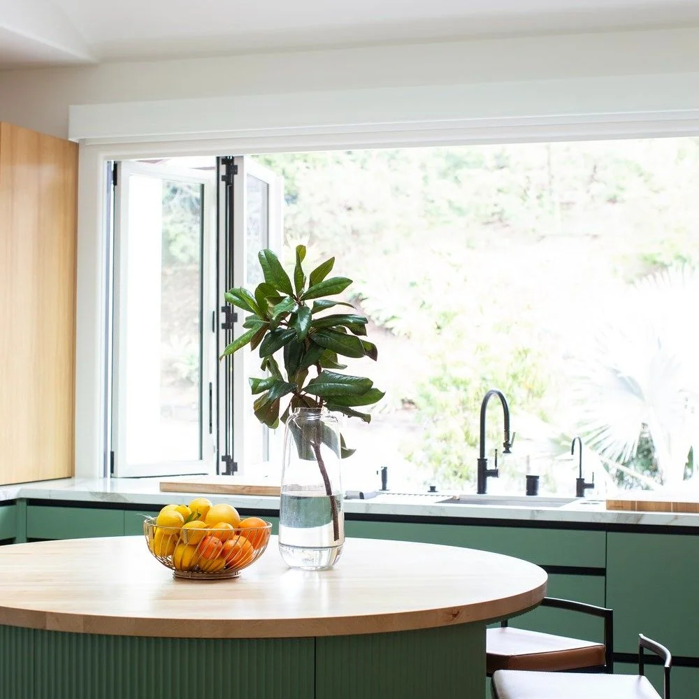 Slatted panels are a versatile tool in our design toolkit&mdash;whether they are painted or stained, straight or curved, bold or subtle. They allow us to manipulate light, shadow, and proportion, adding architectural rhythm that transforms everyday s