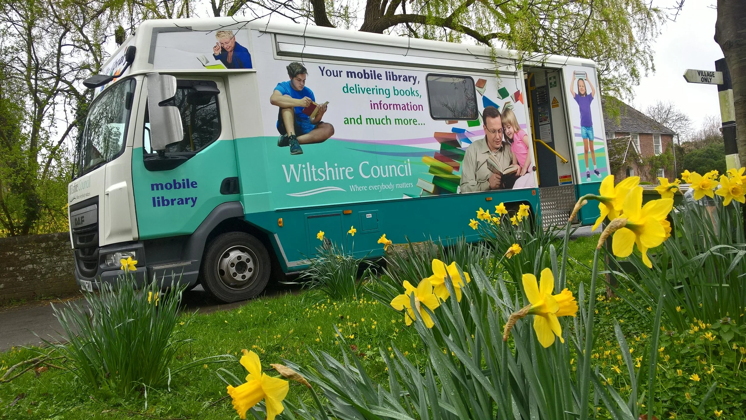 Visit the Mobile Library at its new location!