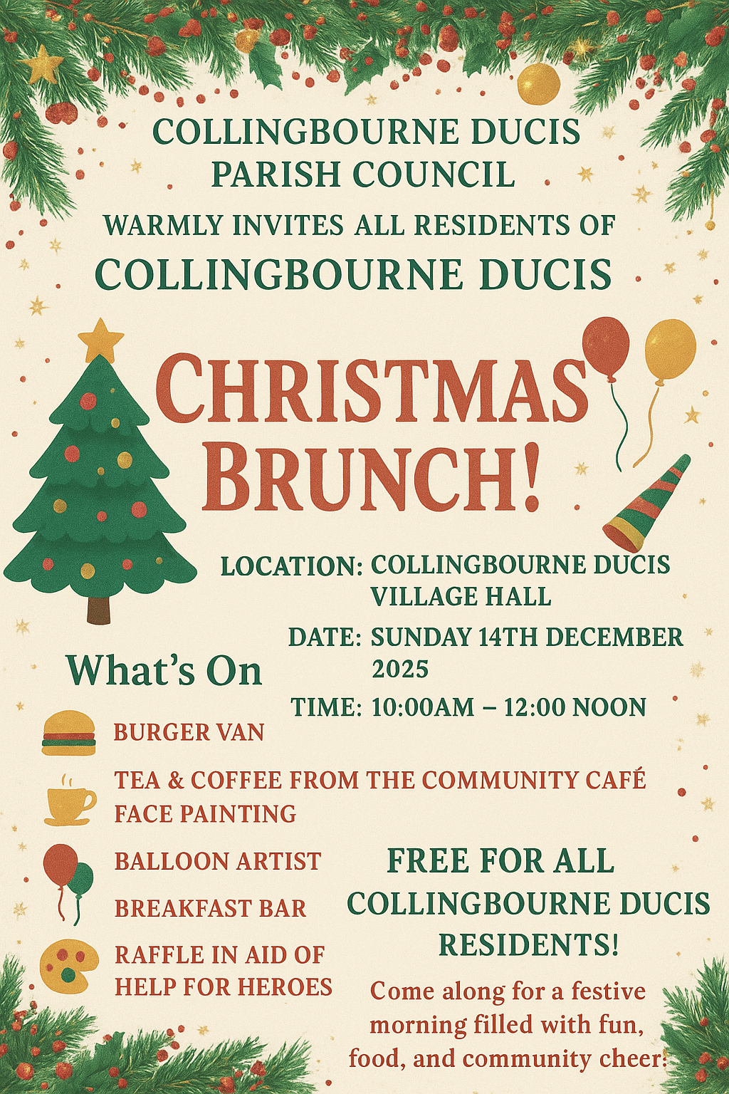 Collingbourne Ducis Parish Christmas Brunch