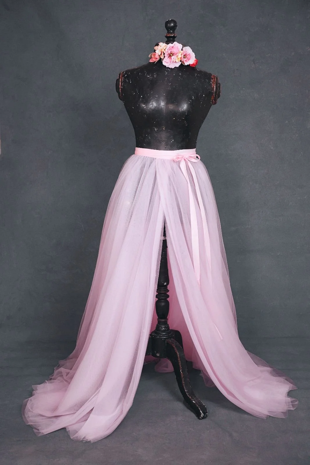 Cotton Candy Pink Tulle Tail (XS-XL)