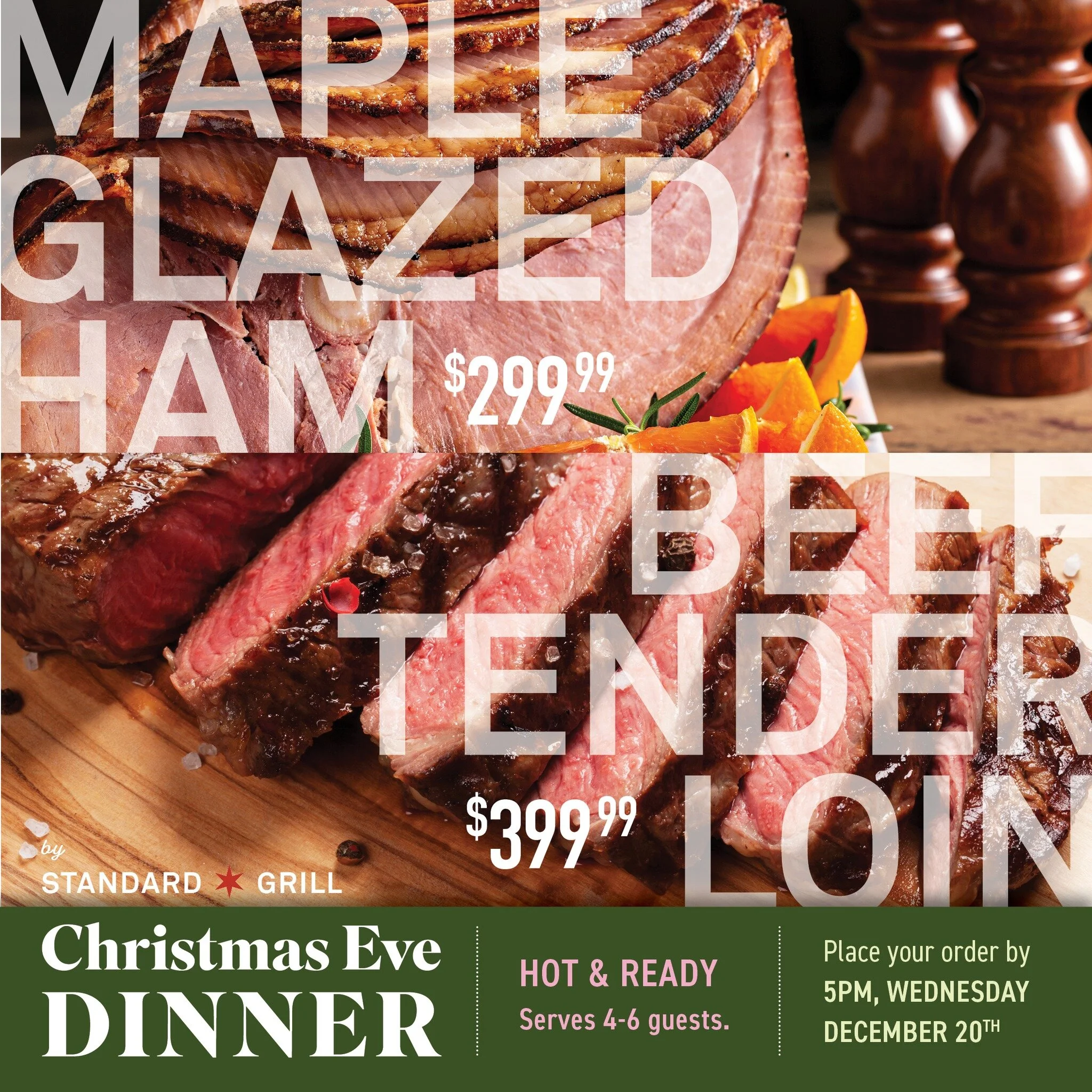 Grill Menu — STANDARD MARKET