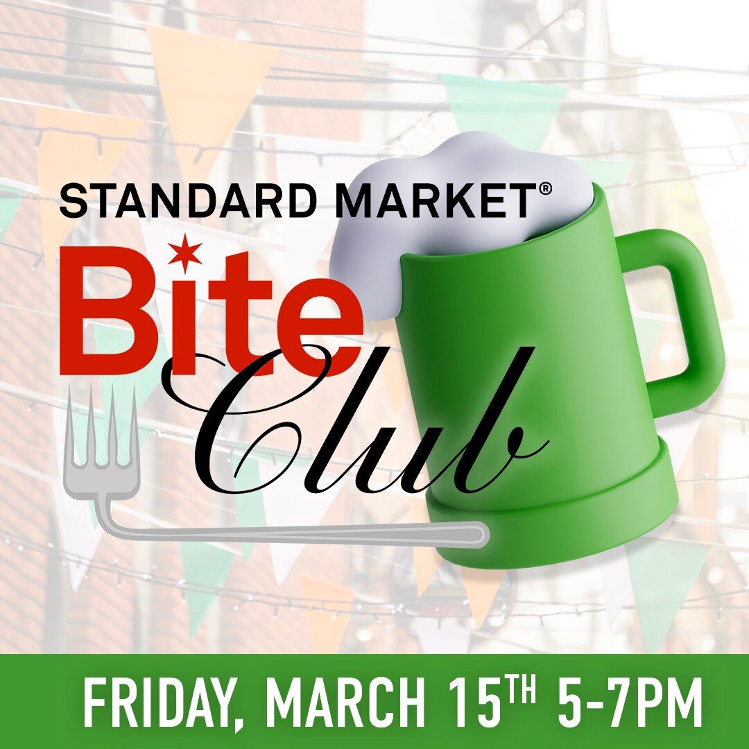 Celebrate St. Patrick's Day with us next Friday, March 15th at our monthly Bite Club. Featuring a St. Patty's themed food and drink menu, you're sure to feel lucky. 🍀✨

Tickets are $20 per person. Purchase ONLINE (Link in BIO) or in person at our cu