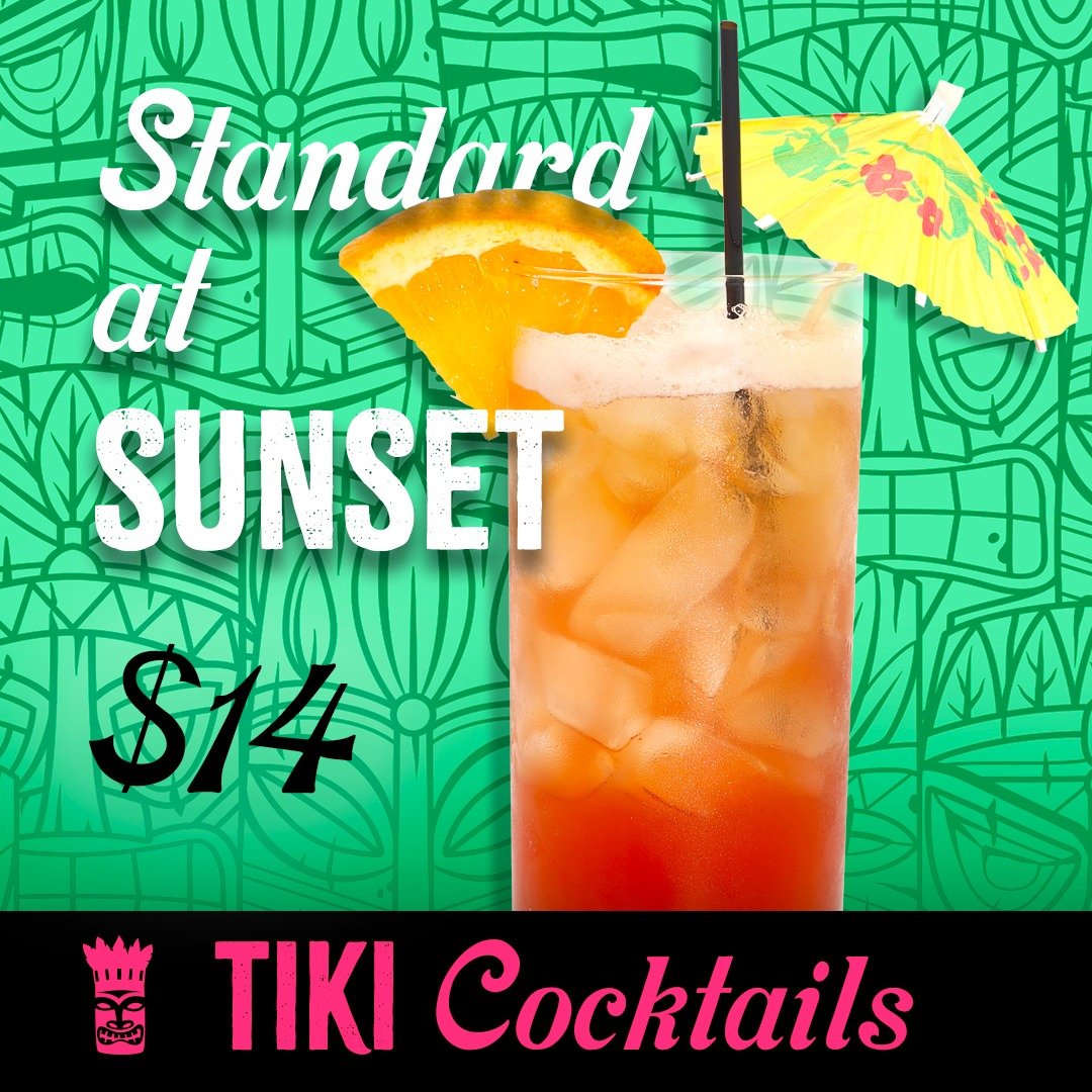 All you need is a sunset. 🌇✨
Join us in celebrating summer's breezy afternoons and hot, humid nights with our BRAND NEW Tiki inspired food and cocktail menu. Only in The Cube this summer! 
🍹🥟🧉

#tikibar #QaulitycomesStandard #thingstodoinwestmont