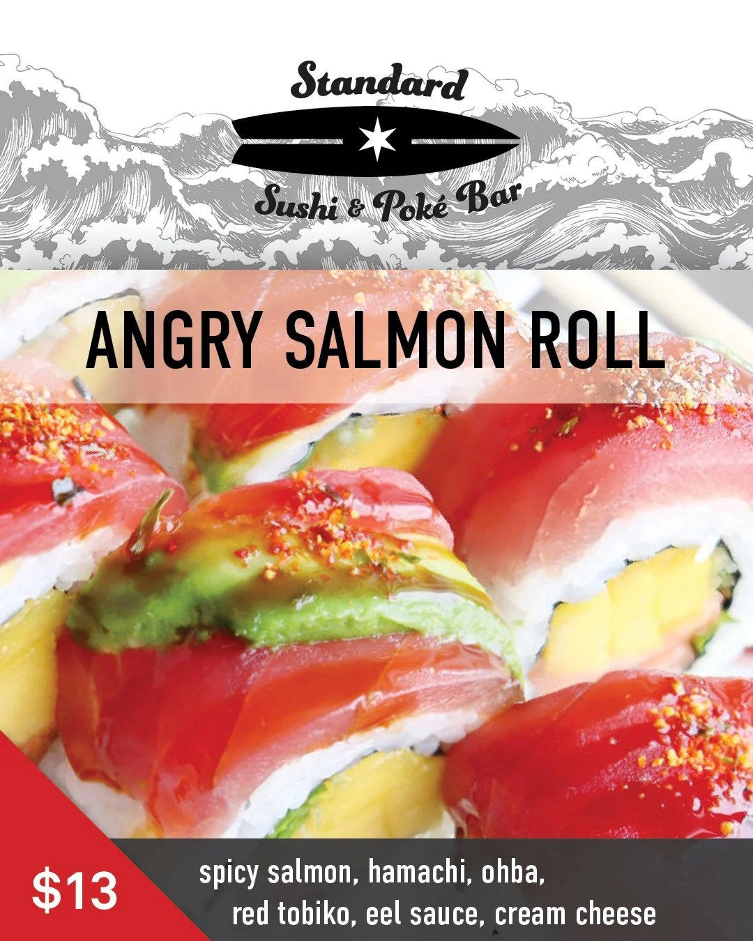 📍Sushi &amp; Poke Bar - Angry Salmon Roll 🍣
📍The Standard Grill - Grilled Cheese &amp; Tomato Basil Soup 🍲
📍Standard Tacos &amp; Margaritas - Chicken Flautas 🌮

Available now through December 23rd