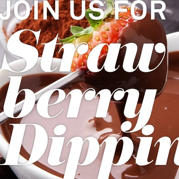 Strawberry Dipping Demo