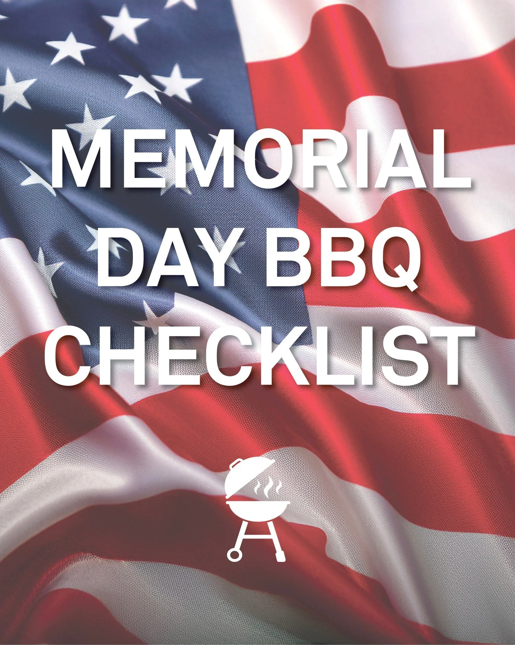 Memorial Day BBQ checklist: 
✅ Thick-cut Steaks 
✅ Juicy Burgers
✅ Soft Buns
✅ Hot Charcoal
✅ Creamy Potato Salad
✅ America's Cake 
✅ Beer

🇺🇸 Everything you need for the perfect backyard bash is in-store now. 
🔥 Fire up the grill and make some me