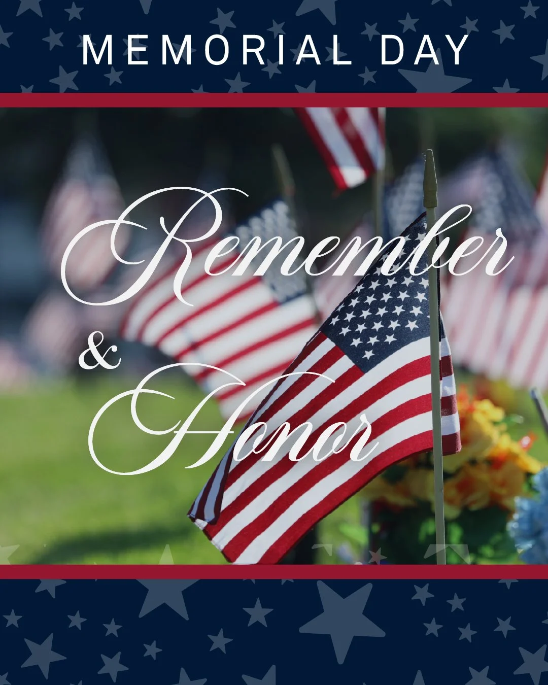 Today, let us remember and honor those who made the ultimate sacrifice for our freedom.