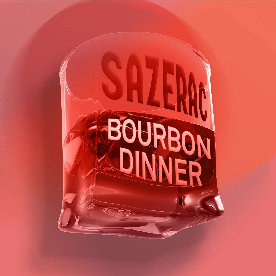 Sazerac Bourbon Dinner: Thursday, August 13th 630-830pm