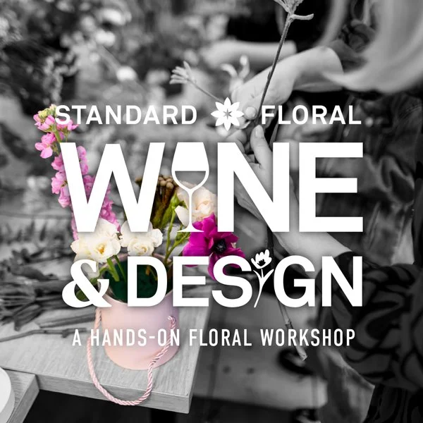 Wine and Design: Monday, April 27th 6:30-8pm