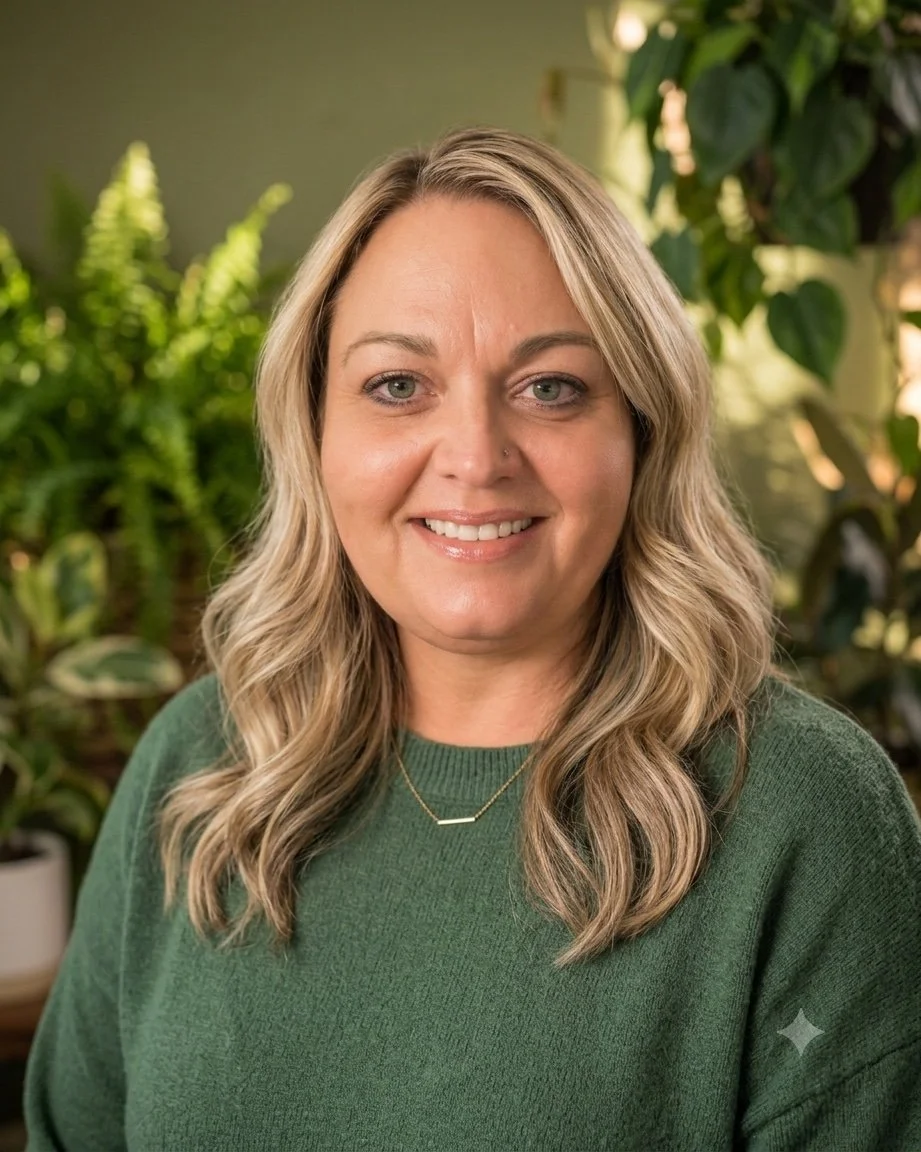 an image of Kara Mills smiling at the camera