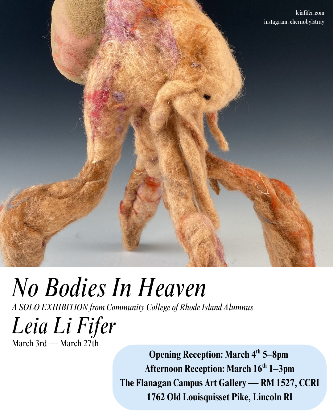 Upcoming Exhibition: No Bodies In Heaven