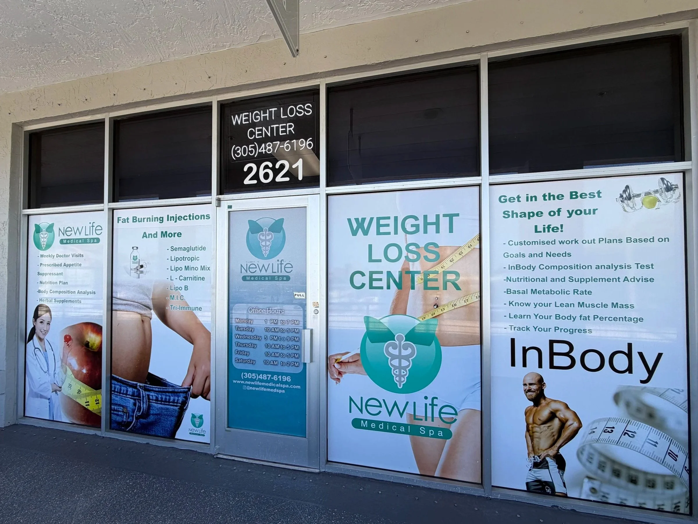 As a reputable medical spa in Miami with over 20 years of experience , New Life Medical Spa provides trusted clinical weight management since 2005. Offering a wide range of services from phentermine appetite suppressant, lipotropic injections & more