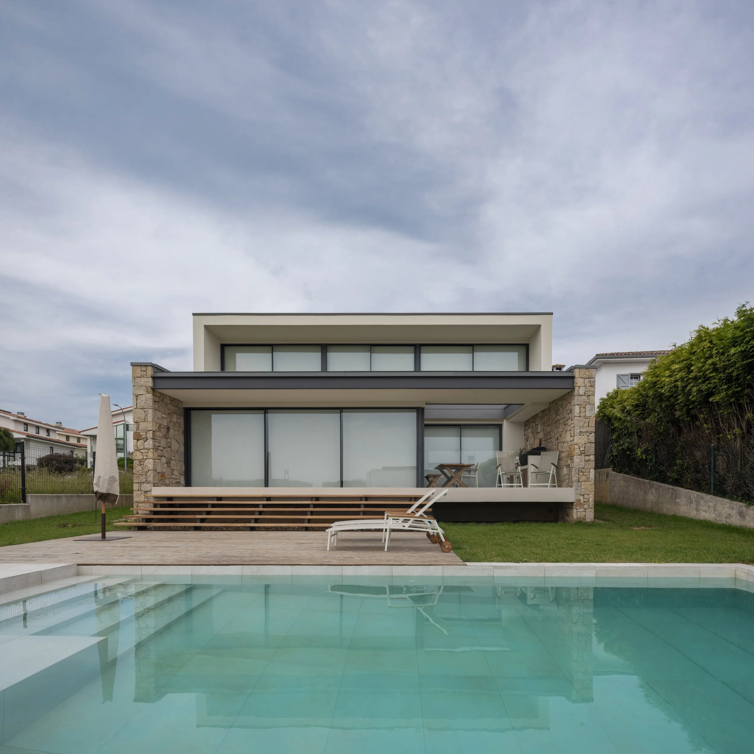 lopezlopez arquitectura x Vivienda Unifamiliar Valle Inclán 8, Perillo, Oleiros, A Coruña